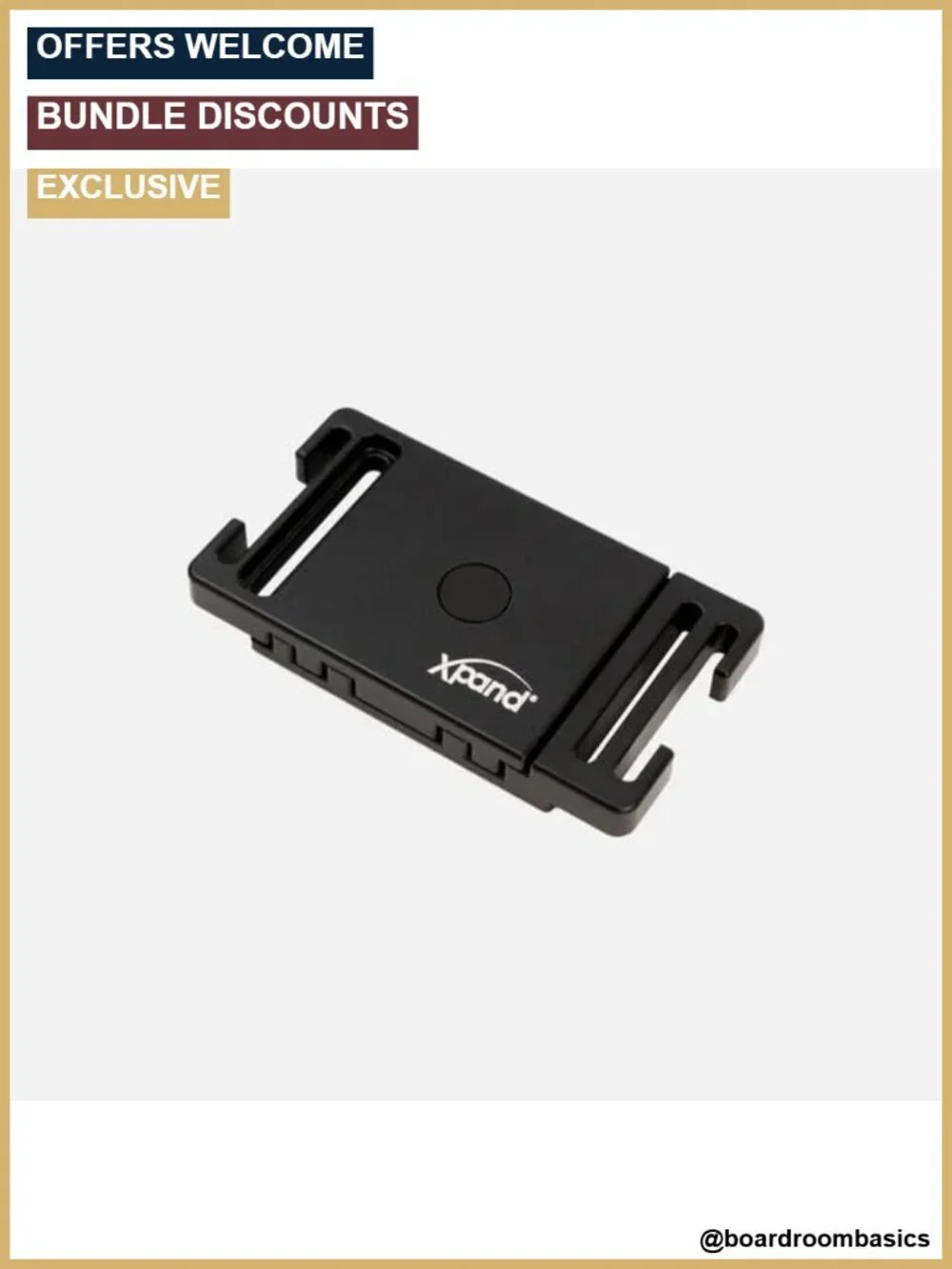 Magnetic Belt Aluminum Buckle No-Slip Adjustable Men's Accessory